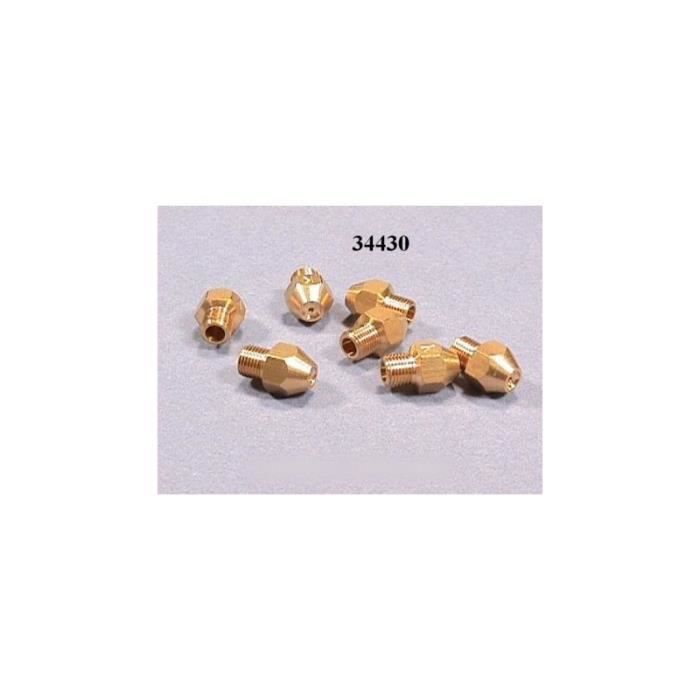 Sachet injecteurs gaz butane 8 m-m pour cuisinière ARISTON 34516 - KIT INJECTEURS GAZ BUTANE BRANDT - BVMPièces