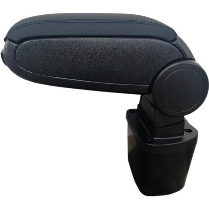 Accoudoir Relevable Noir Faux Cuir Adapte pour Nissan Juke Annees 2010 - 2016