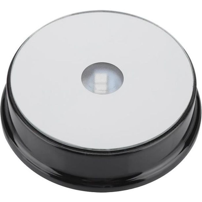 Base ronde lumineuse LED Support de base lumière 7 couleurs LED pour décoration de figurine d'art en cristal bouteille en verre-OHL