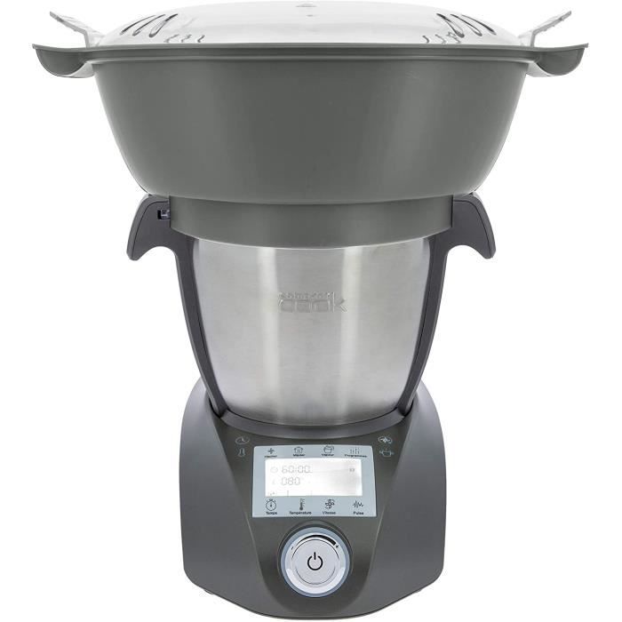 INFINITE COMPACT COOK Le robot cuiseur multifonction 12 en 1-Vu à la Télé, Noir