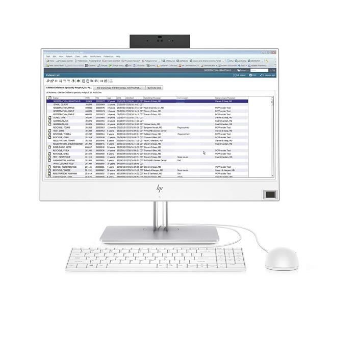 Ordinateurs de bureau Tout-en-un HP EliteOne 800 G4 Healthcare Edition 60,5 cm 1920 x 1080 Pixels 3 GHz Intel® Core i5 d 378783