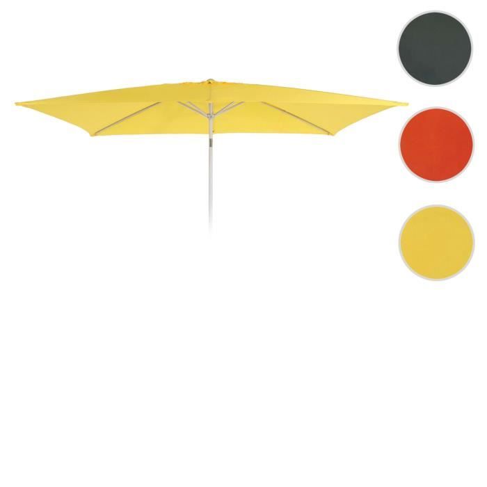 Toile de rechange pour parasol N23 2x3m rectangulaire tissu/textile 4,5kg jaune