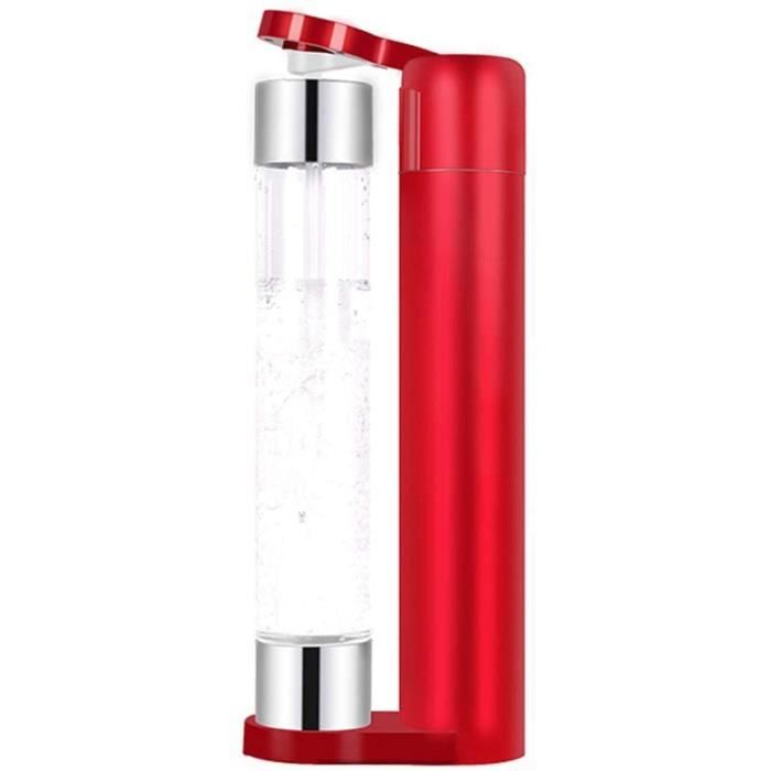VVA Machine à Gazéifier Bouteille Deau 2 * 1L Sodastream One Touch Machine Electrique Eau Pétillante Accueil Pratique Santé Boi A67