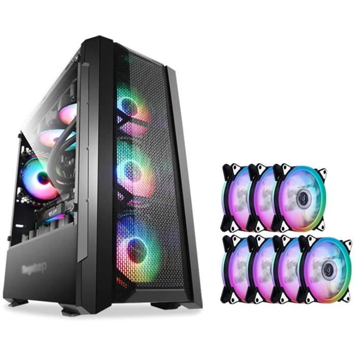 BOITIER PC PANNEAUX LATERAUX er Aerocool Agrave Mitour MATX ITX PC Gaming Computer Case Panneau Lateacuteral Totalement Trans898