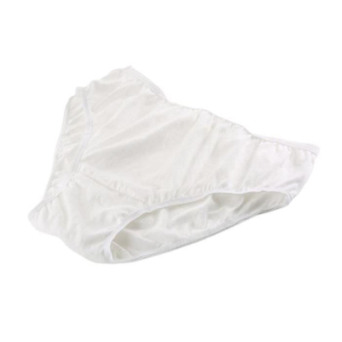 4pcs culottes post-partum sous-vêtements élastiques jetables non tissés prénatals pour l'hôpital
