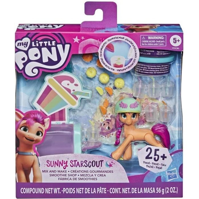 MY LITTLE PONY - A New Generation - Sunny Starscout Créations gourmandes - 25 accessoires et poney