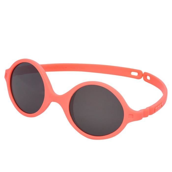 Lunettes de soleil DIABOLA 2.0 de 0-1 an Grape fruit - KI ET LA