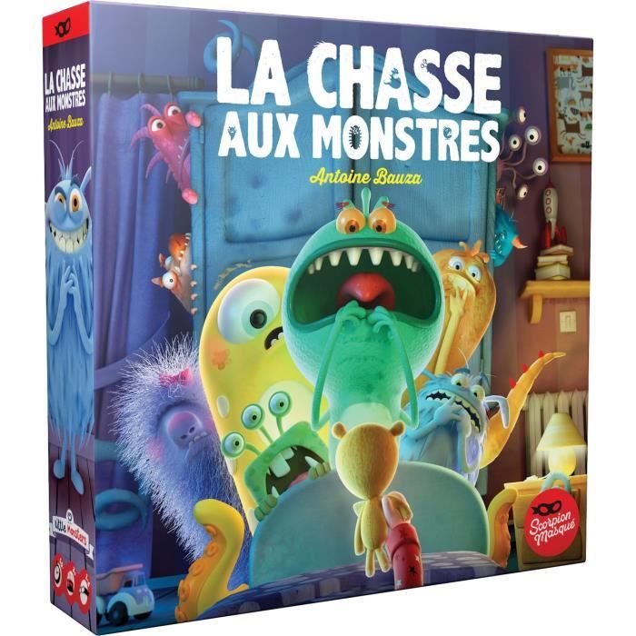 La Chasse aux Monstres - Jeu de société coopératif et de mémoire - Scorpion masqué - ASMODEE