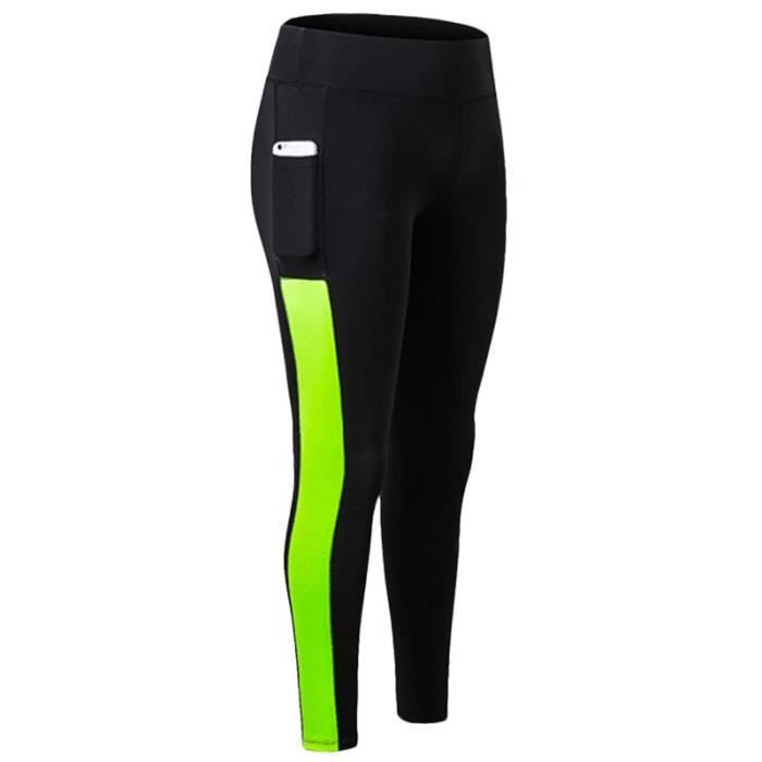 Collant Femme Jogging Yoga Legging Running Fitness Taille Haute
