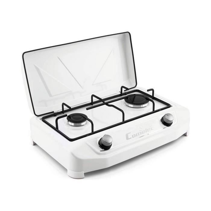 Plaques de cuisson sublime rechaud a gaz comelec gc5112 butane (2 feux a gaz)