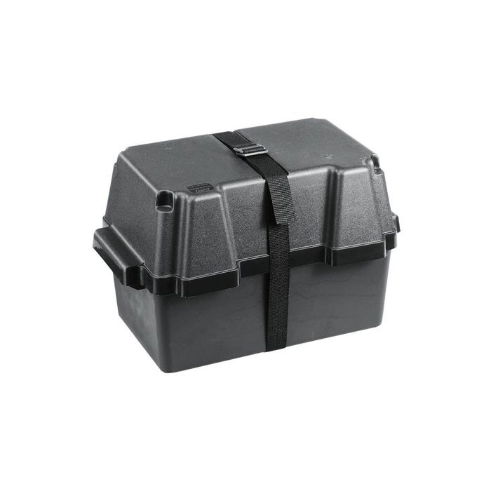 Bac à Batterie jusqu'à 100Ah. 431x257x256mm- Nuova Rade
