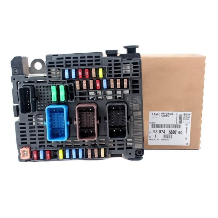 Module BSM Boîte à Fusibles C4 II DS4 9807428080 BSM-AB2-00 9674921580 9677987180 9807427980 9677987380 6500JP 6500JN