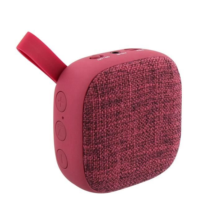 T'NB Record vol.1 Enceinte nomade bluetooth - 4W - Rouge