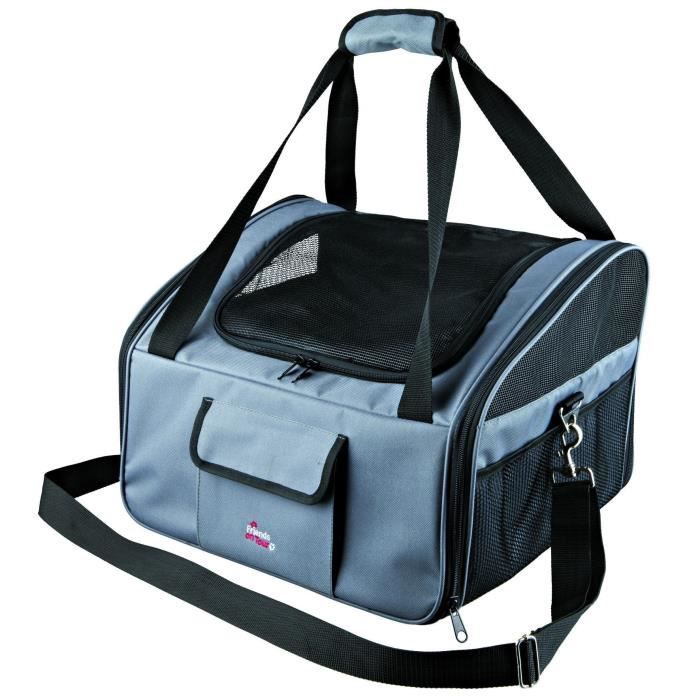 TRIXIE Siège rehausseur et panier pour chiens Gris 13239