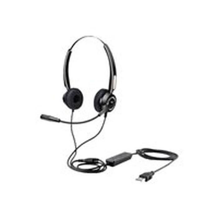 Urban Factory Casque stereo filaire avec micro et telecommande USB
