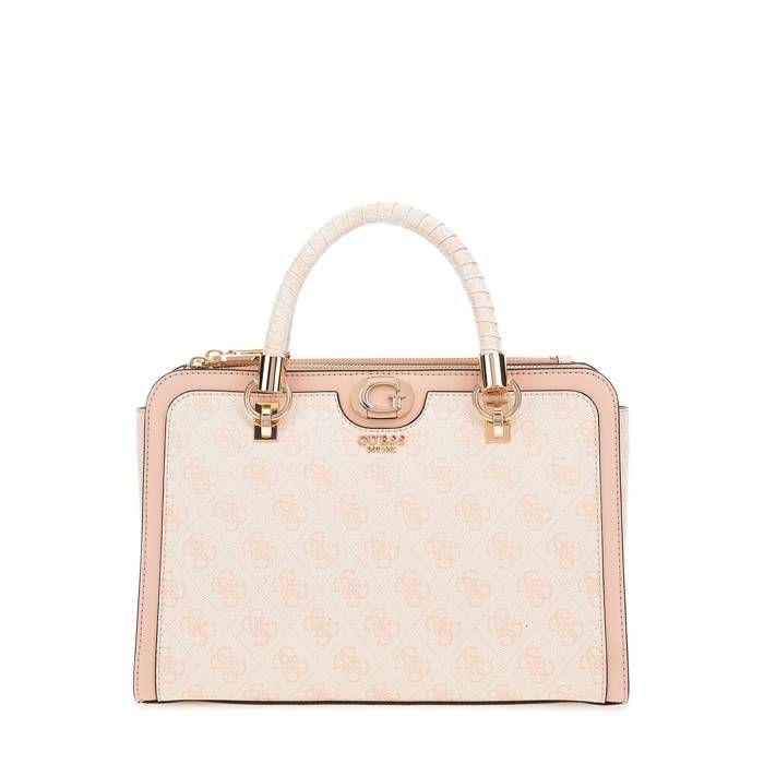 Sac à Main Guess Pour Femme En Cuir Beige - Sac De Jour Porté épaule - Occasion