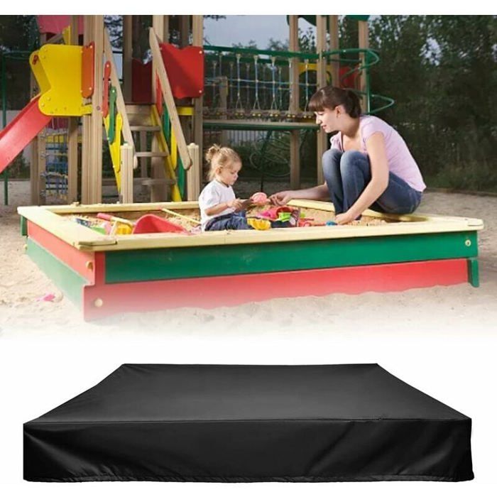 Bâche De Protection Pour Bac à Sable – Tissu Oxford Imperméable – 120x120 Cm Ou 150x150 Cm – Anti-poussière