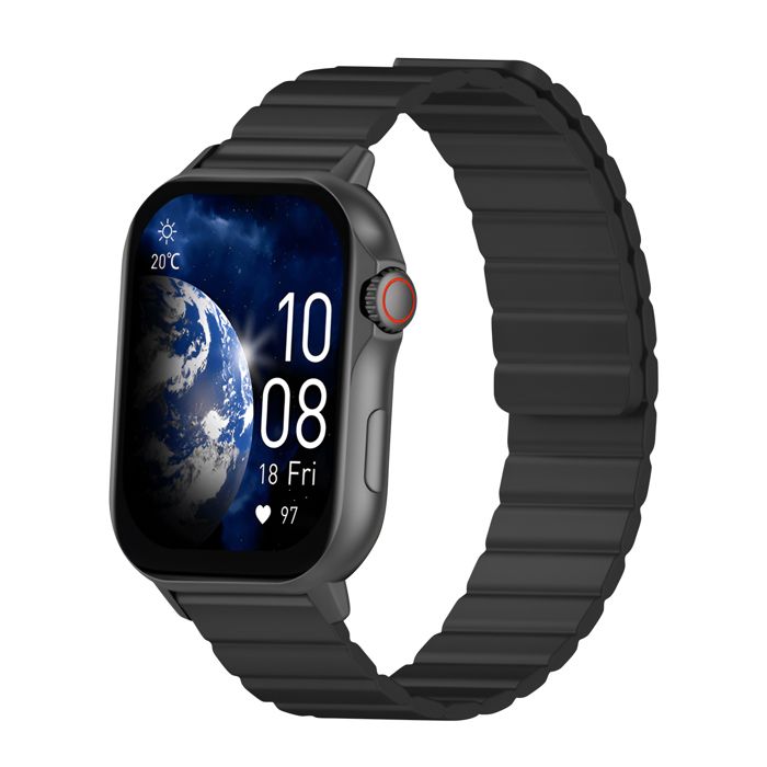 Montre Connectée - PROOVE - Humble - Suivi Santé Complet - Autonomie 8j - Étanche IP68