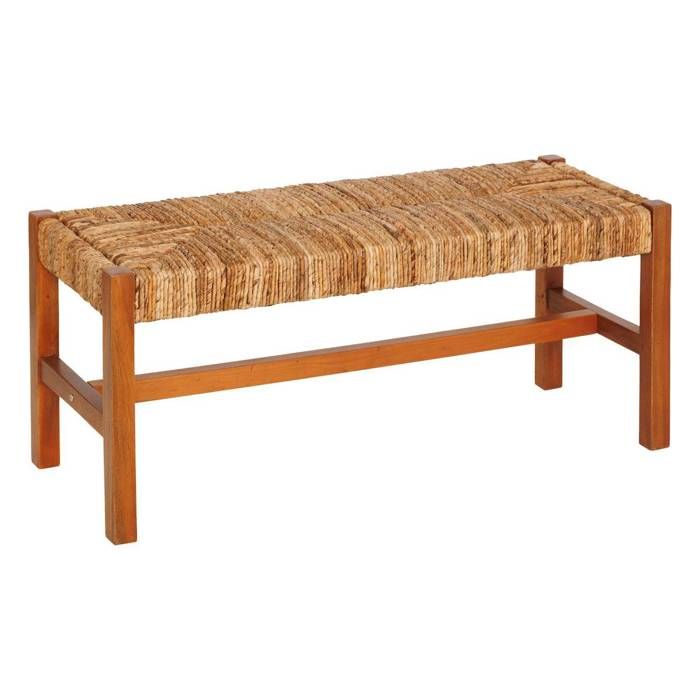 Banc Sidoan marron 102x38cm Banc Sidoan marron 102x38cm
