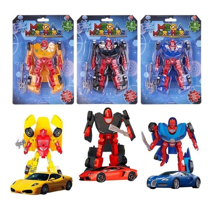 IMC Toys 184220 - Macchina Trasformabile Topolino E Pippo, 2 In 1, Con Figura Inclusa, Multicolore