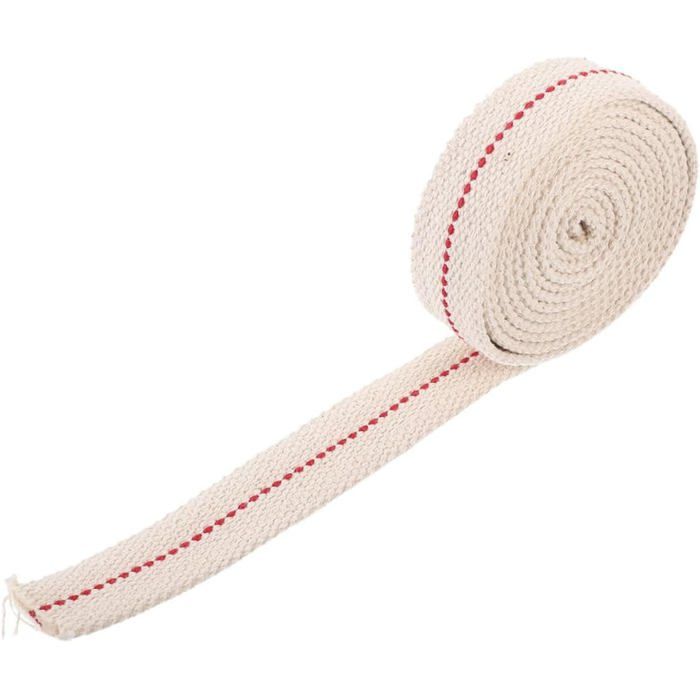 Mèche De Lampe Pétrole Coton Tissé pour Remplacement Lampe à Huile Accessoire pour à Kérosène Et Artisanales Label