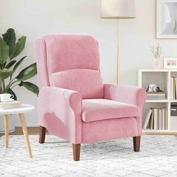 Rose Siège/Fauteuil - ZENCORE® 76x94x102cm - fauteuil - rose - 76x94x102cm Velours Top357031631