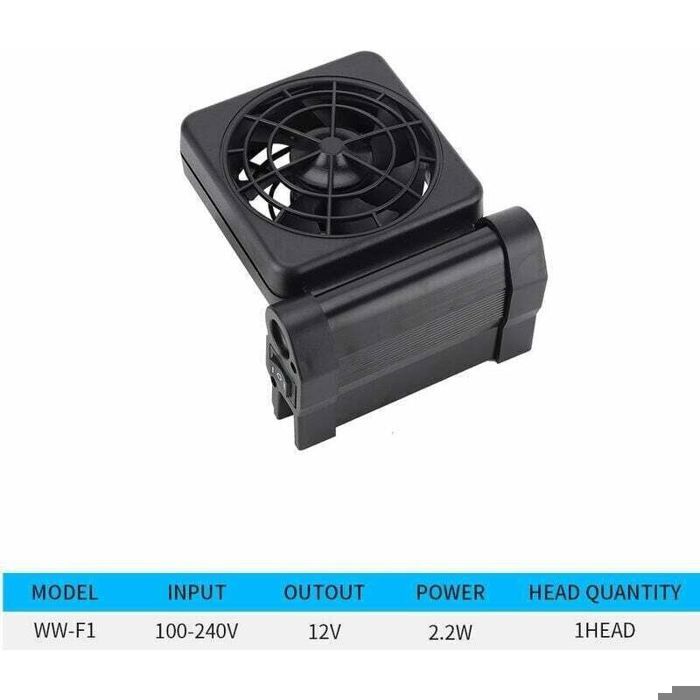 Ventilateur de refroidissement daquarium - PZCC - Mini - Vitesse dair réglable - WW-F1 One Head
