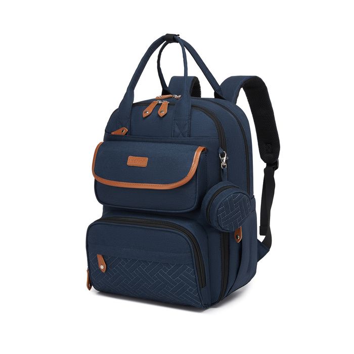 Kono Sac à Dos à Langer Multifonction Sac de Maternité Grande Capacité Imperméable Attaches pour Poussette Poches Isothermes Marine Kono Sac à Dos à Langer Multifonction Sac de Maternité Grande Capacité Imperméable Attaches pour Poussette Poches Isothermes Marine