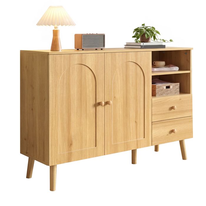 Buffet - Rangement Tiroirs robuste et durable style contemporain idéal pour la maison - Vert - Pour Salon - Référence 332