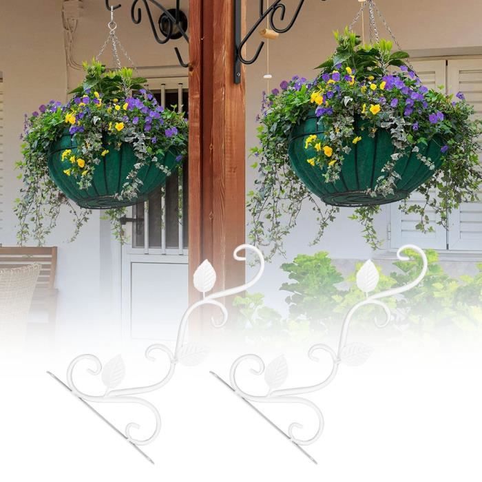 T4U Lot De 2 Pots Muraux Suspendus 26,5 Cm – Rouge Clair, Avec Réservoir D'Eau Auto-Arrosage, Idéal Pour Herbes, Fleurs & Décoration Intérieur Extérieur