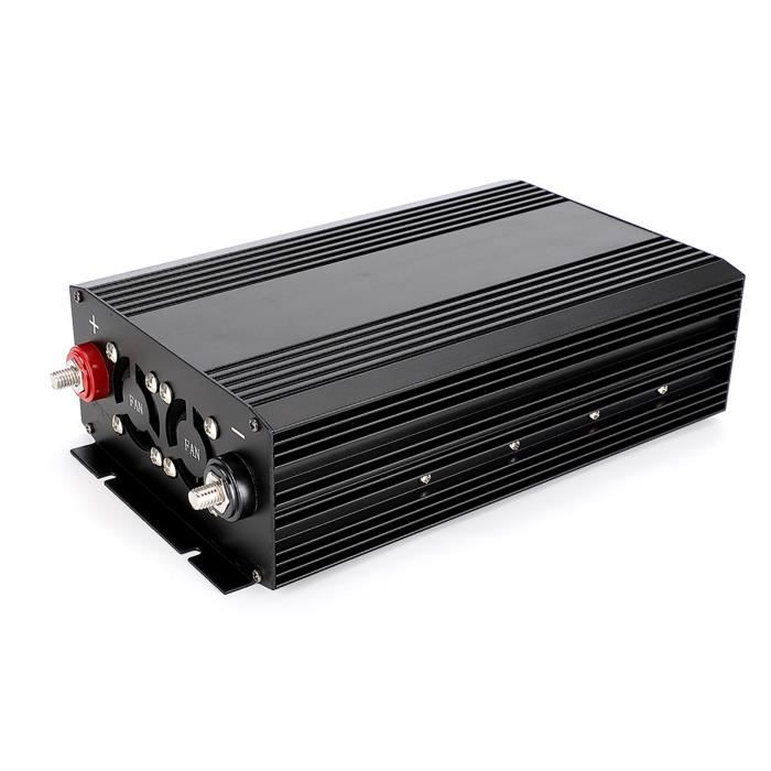 Onda Sinusoidal Pura 1800W Inversor Para Camping Inversor DATOUBOSS 1800W | Onda Sinusoidal Pura 12V A 230V | Pico 3600W | Tomas EU Y USB | Pantalla LED | Para Caravana, Camión
