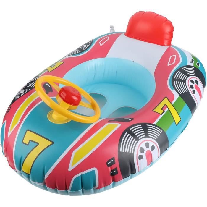Flotteur Avion Gonflable Pour Piscine Bébé - Design Ergonomique, Protection UV50+ - Loisirs Aquatiques En Famille