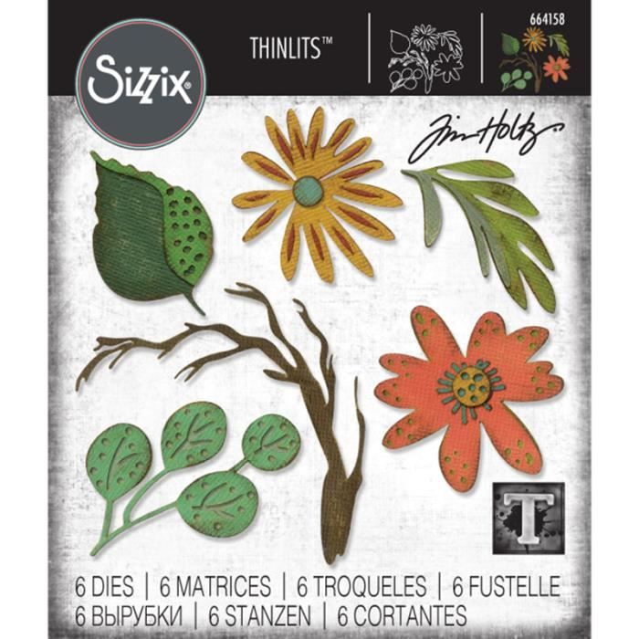Matrices De Découpe En Métal Pour Scrapbooking Et Artisanat - Formes Fleurs, En Acier Carbone Haute Qualité - Pour Cartes, Albums, Décorations - 10