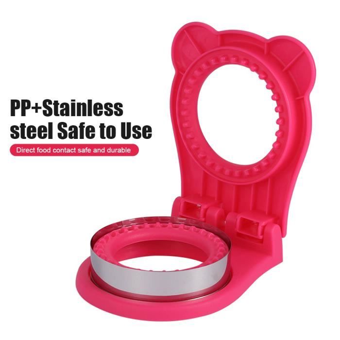 Coupe-Sandwich & Scellant Carré - Décrouteur Pratique Pour Préparer Des Snacks Neat - 10