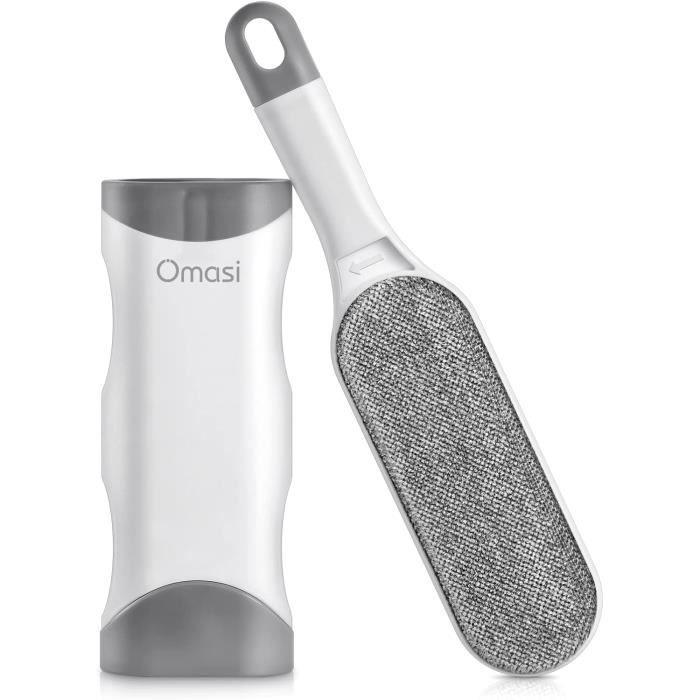 Rouleau Anti-poils Réutilisable - Enlève Poils Chats Et Chiens - Pour Canapé, Tapis Et Vêtements