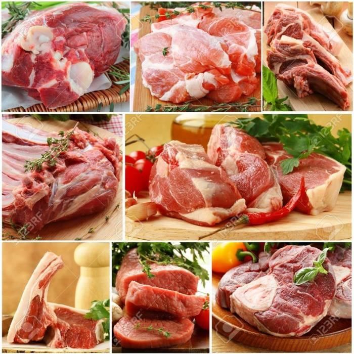 Colis de viande Indispensable, Boeuf, Porc et Poulet : - Cdiscount