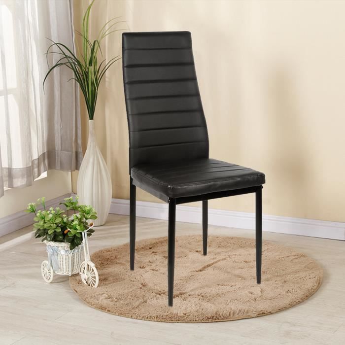 Lot De 4 Chaises De Salle A Manger Design Chaises De Salon