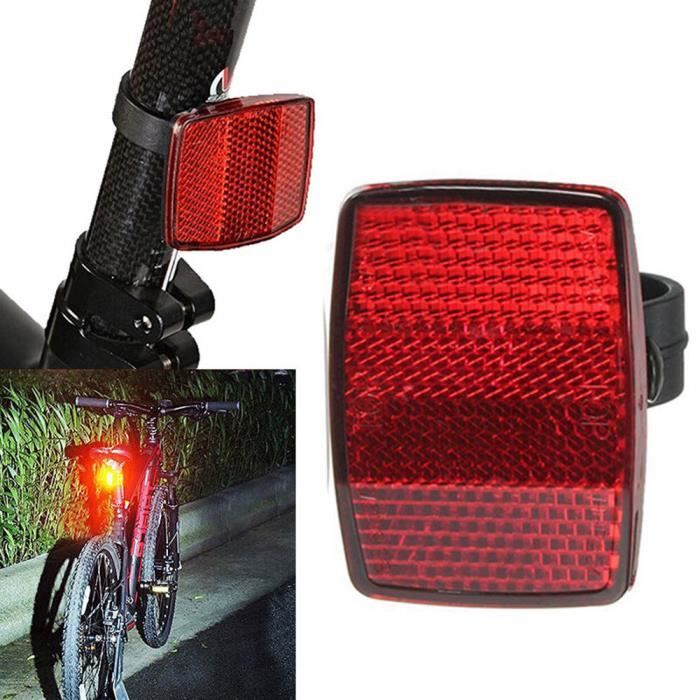 Kit De 7 Catadioptres/réflecteurs Pour Vélo - Haute Visibilité Nuit, Avant/arrière/rayons (VTT, Route, électrique) - 4