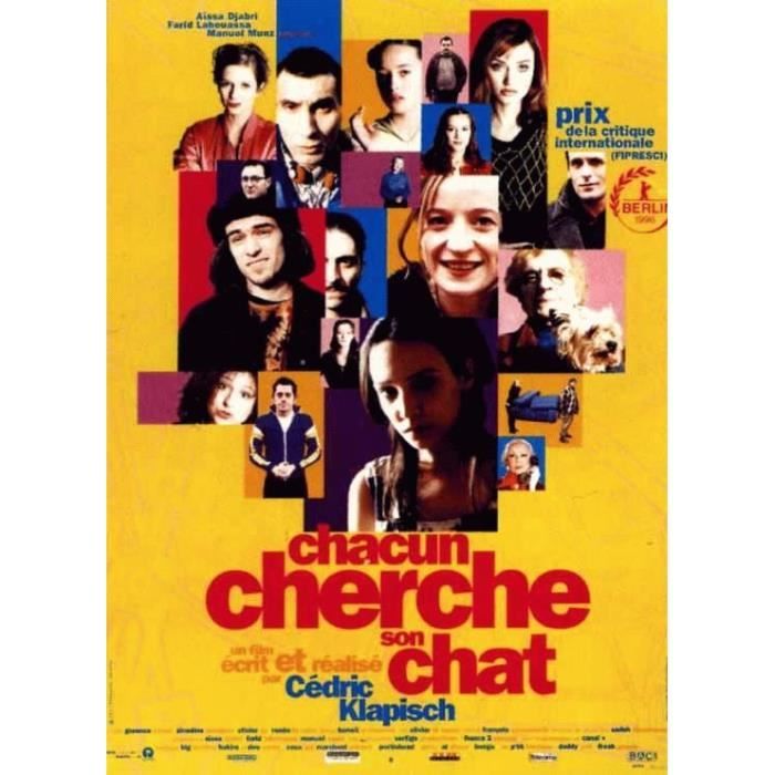 Chacun Cherche Son Chat Cedric Klapisch 40x56cm Affiche Originale De Cinema Envoi Plie Achat Vente Affiche Poster Cdiscount