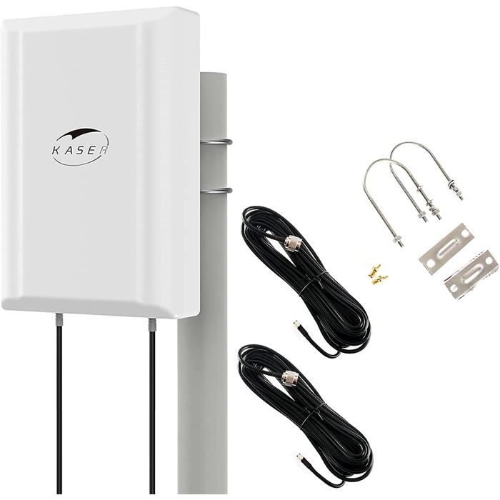 Antenne 4G 5G LTE Mimo Exterieur Directionnelle 6962700 MHz 33003800 MHz Gain Élevé Jusqu