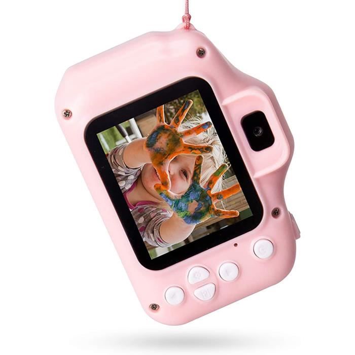 Appareil Photo Numérique, Appareil Photo Pour Enfants Avec Carte De 32 Go Camera De Vlogging Fhd 1080p 44mp Zoom 16x Appareil Photo Numerique Compact Et Portable Rechargeable Pour Adolescents Garc