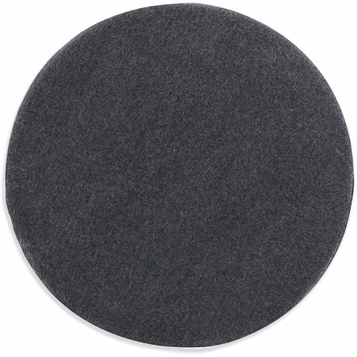 Coussin De Chaise Rond En Tissu - 40, 45 Ou 50 Cm, Couleur Unie - Pour Chaise Dure, Bureau, Jardin, Intérieur/extérieur