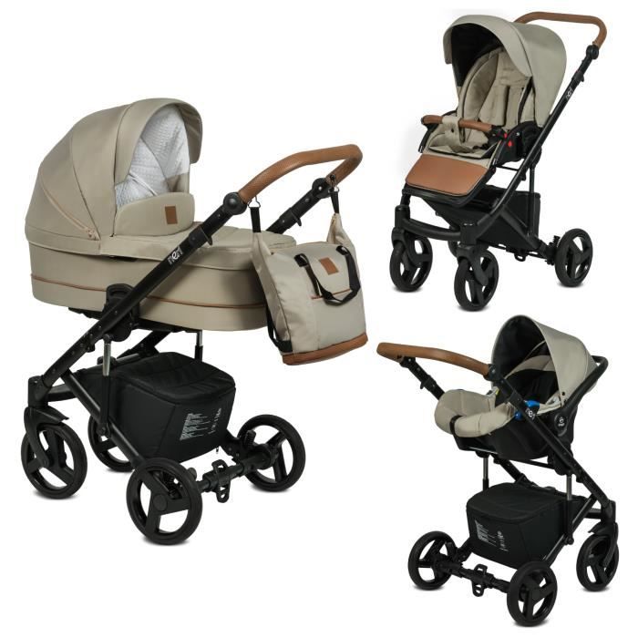 landau poussette 3 en 1