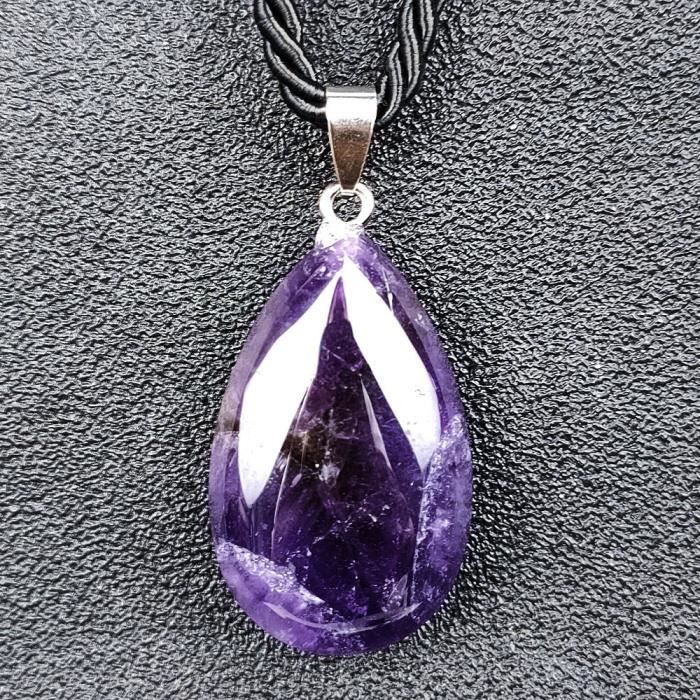 Bijoux Pendentif AmÃ©thyste Argent Collier Amethyste Collier Avec