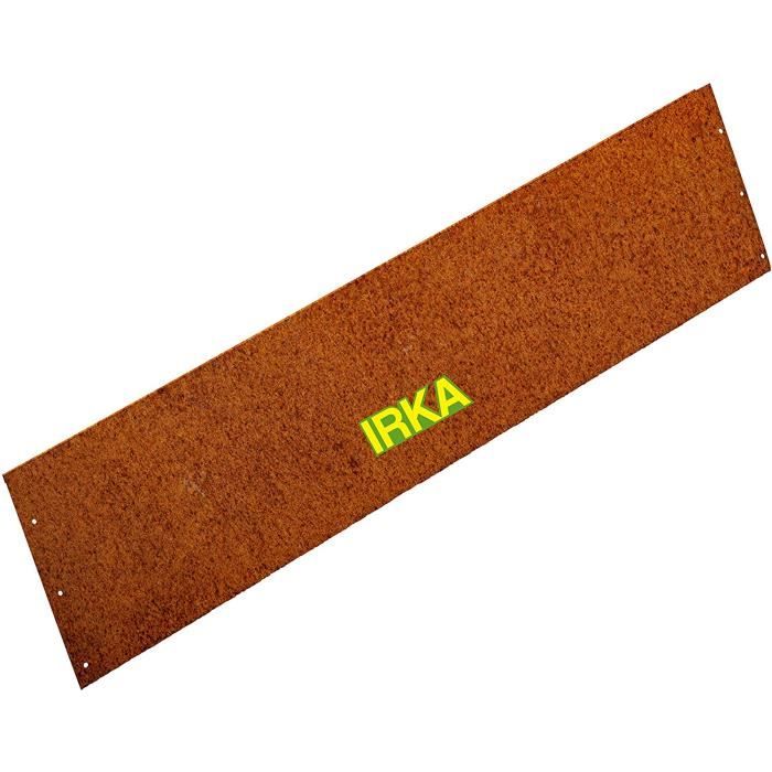 Bordures De Pelouse 10 Pcs Argenté 100 X 25 X 0,07 Cm VidaXL | Leroy Merlin