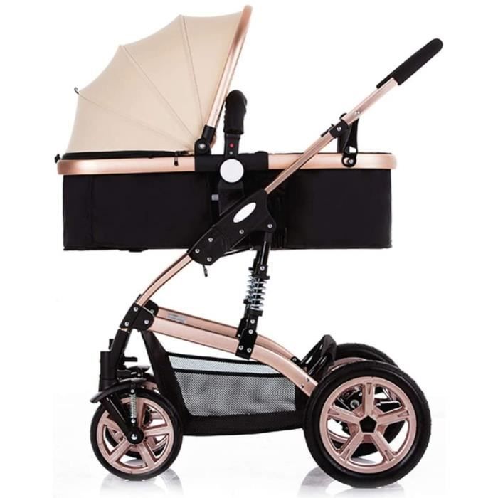 Landau Pliable pour Poussette pour bébé, Cadre avec Amortisseur