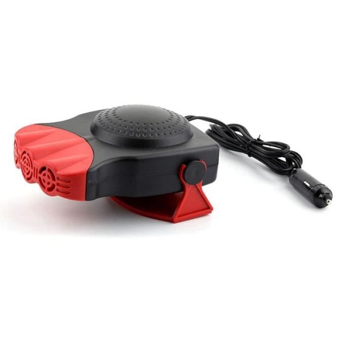 Chauffage Voiture,150W Désembueur De Voiture Pare-Brise, Dégivreur De Voiture,Dégivreur De Chauffage De Voiture Avec Pivotant à 360°,Ventilateur Chauffage Pour Voiture,Chauffage De Voiture Portatif