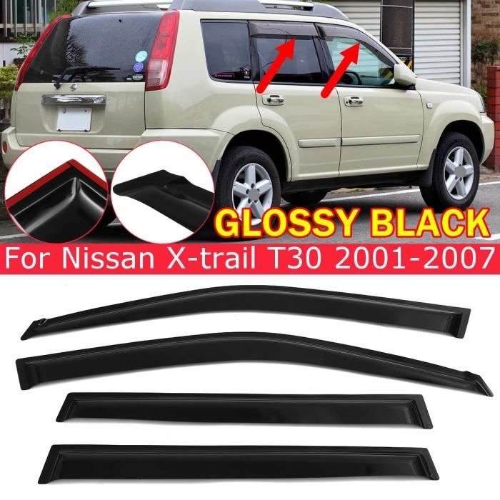 Pare-soleil,Déflecteurs de vent de fenêtre de voiture,pare-vent teinté pour  Nissan x-trail T30 2001 – 2007 - Cdiscount Auto