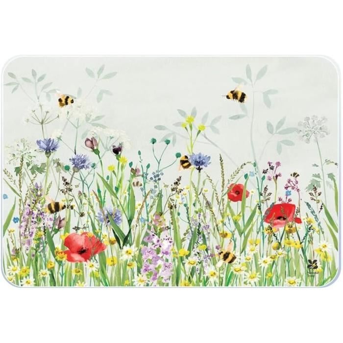 Protection De Plan De Travail National Trust - Motif Macareux, Taille M 30x40 Cm