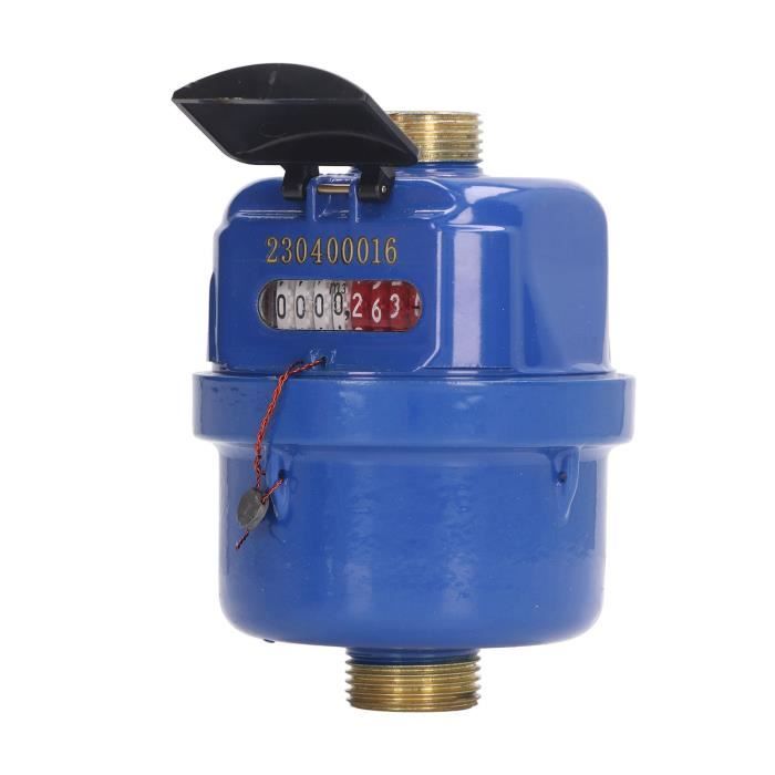 1 Compteur corps laiton Eau Froide CGR - 1 pour raccords DN 20
